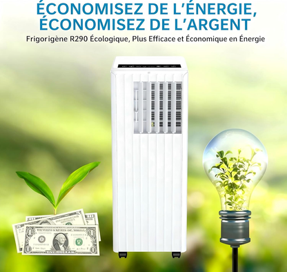 Garvee Climatiseur Portable 9000 BTU