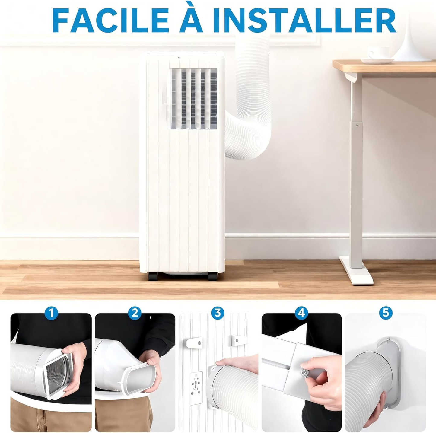 Garvee Climatiseur Portable 9000 BTU